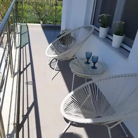 Blue & White Luxury Case de vacanță *